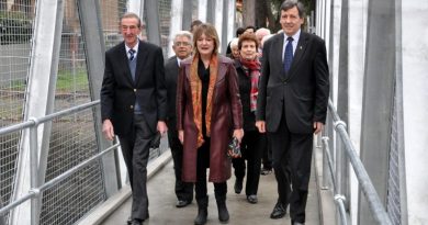 Box Hill Cemetery Footbridge Opening