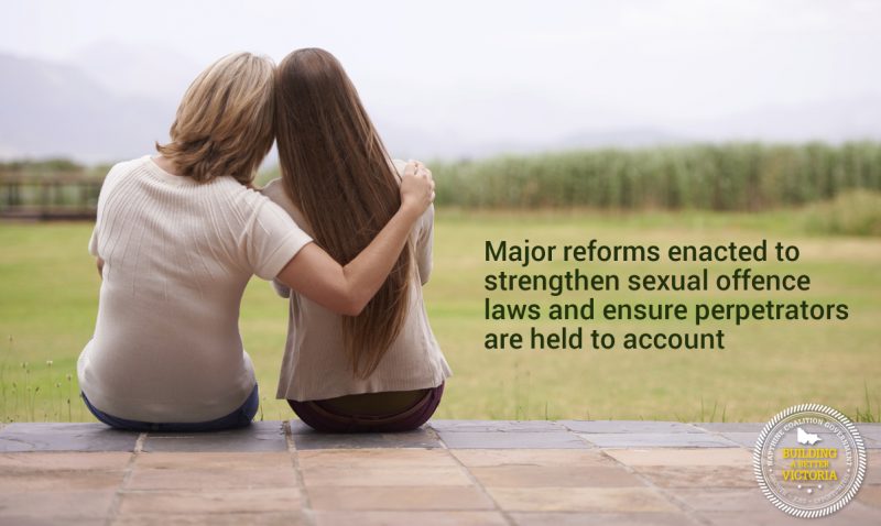 Reforms to strengthen sexual offence laws