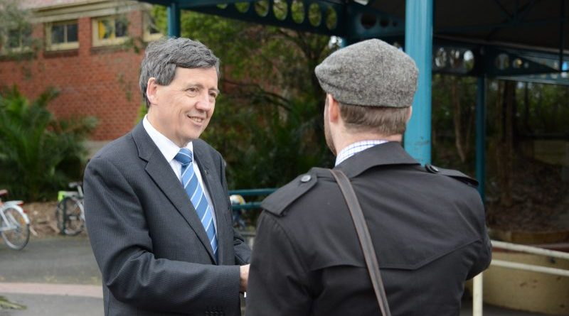 Robert Clark at Blackburn Station