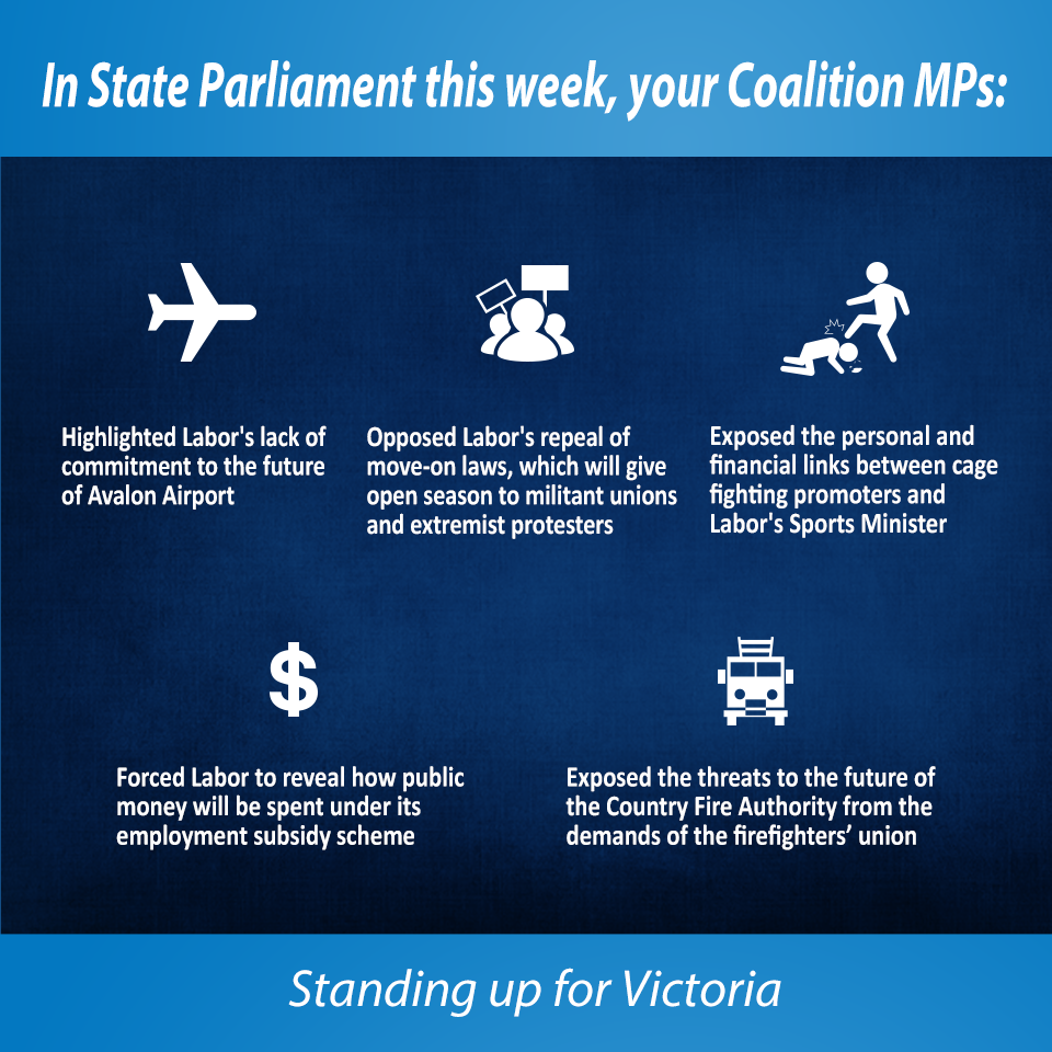 This week in State Parliament 20 Mar 2015