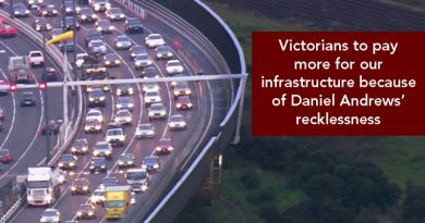 Victorians to pay more for infrastructure