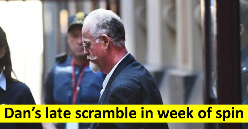 Dan's late scramble
