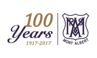 Mont Albert Primary School Centenary logo