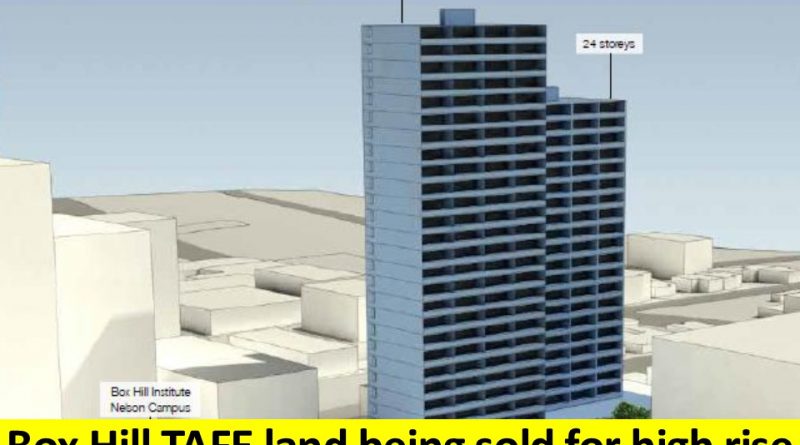 TAFE land being sold for high rise