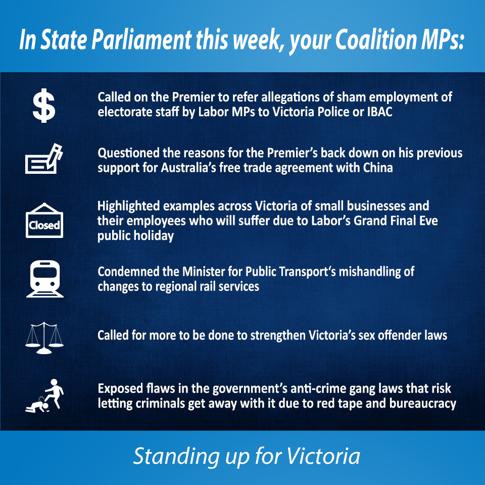 This week in Parliament - 17 September 2015