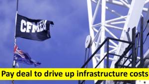 Pay deal to drive up infrastructure costs
