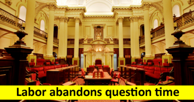 Labor abandons question time